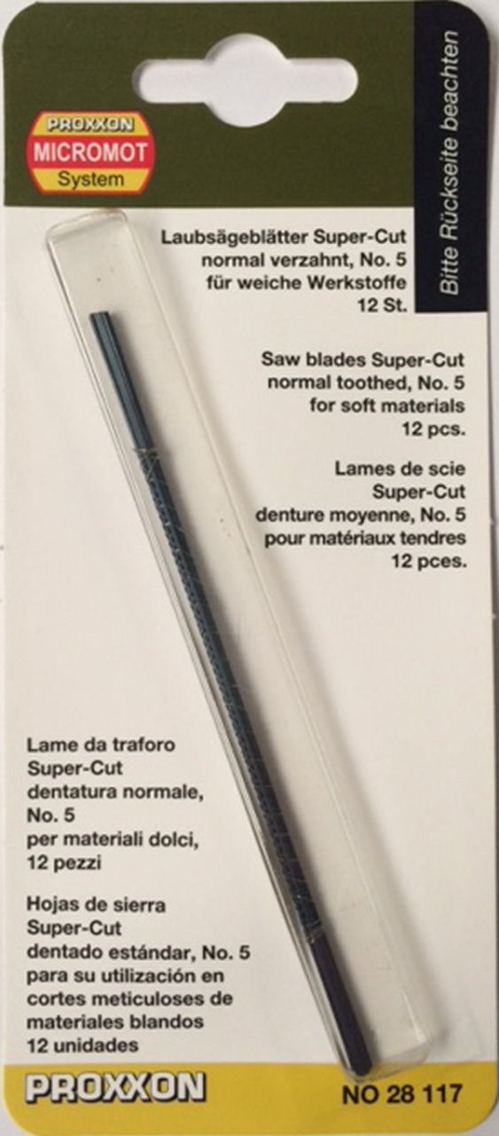Proxxon 28117 Kıl Testere Bıçağı - 12 Adet
