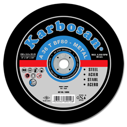 KARBOSAN 230 x 3.0 x 22 Metal Kesme Taşı
