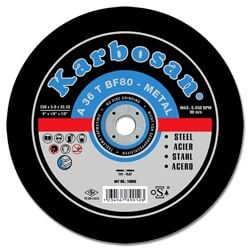 KARBOSAN 350 x 3.5 x 25,4 Metal Kesme Taşı (Sabit Tezgah İçin)