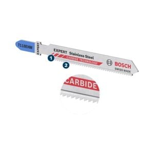 Bosch Expert T118 EHM Paslanmaz Çelik Sac Dekupaj Testere Bıçağı