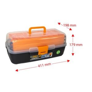 Mano BL.O-16 Compact Raflı Takım Çantası 16'' (411x198x179 mm)