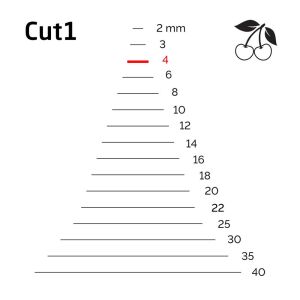 Kirschen 3101004 Düz Ağız Oyma Iskarpela Cut1 - 4mm