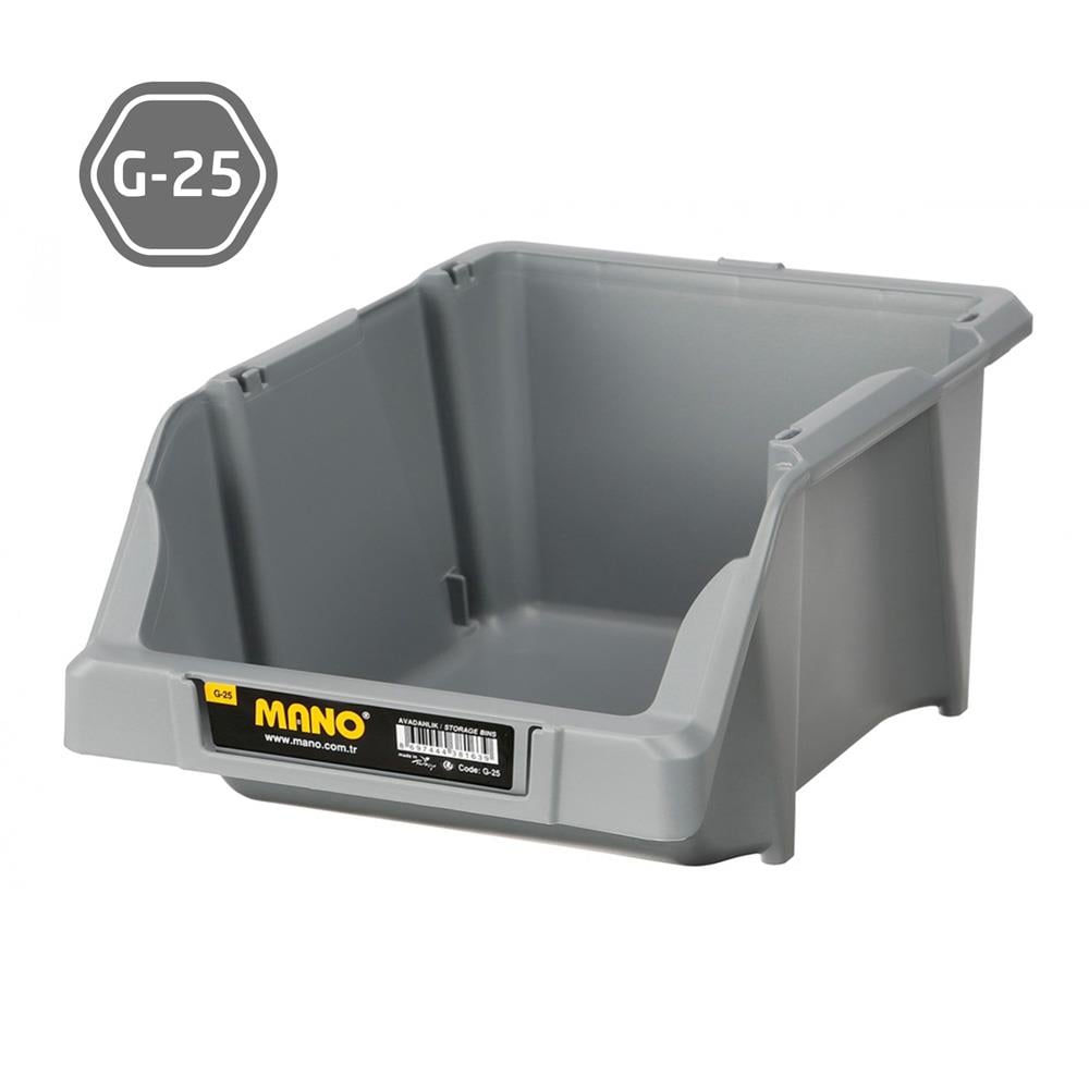 Mano G-25 Gri Avandanlık 200x305x130 mm