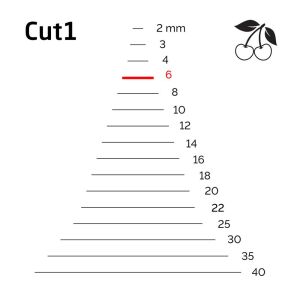 Kirschen 3101006 Düz Ağız Oyma Iskarpela Cut1 - 6mm