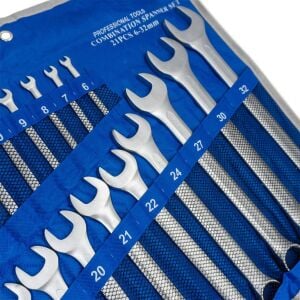 6182 Kombine Anahtar Takımı 6-32 mm 21 Parça (Bez Çantalı)