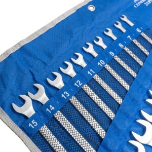 6182 Kombine Anahtar Takımı 6-32 mm 21 Parça (Bez Çantalı)