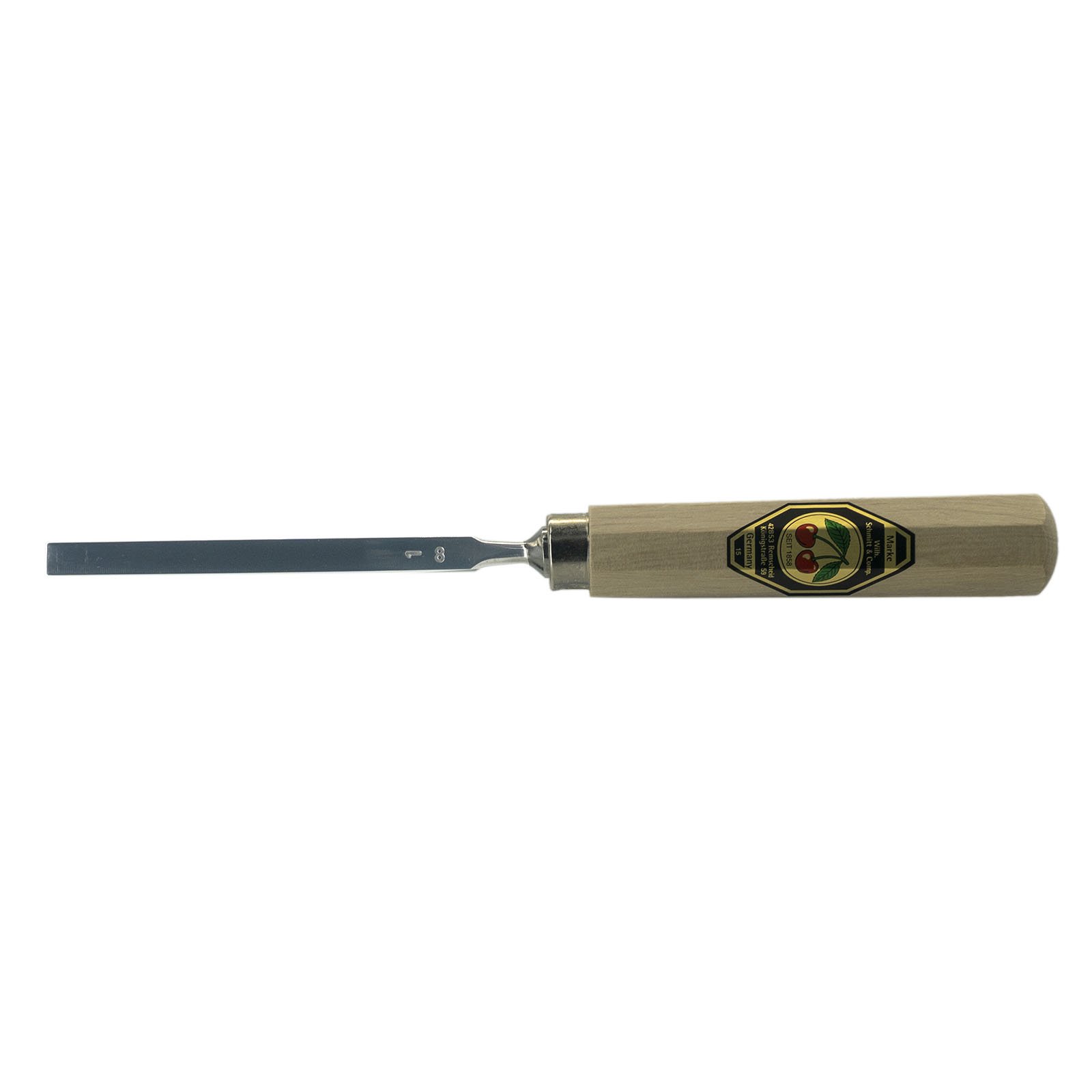 Kirschen Düz Ağız Oyma Iskarpelası Cut1 - 8mm