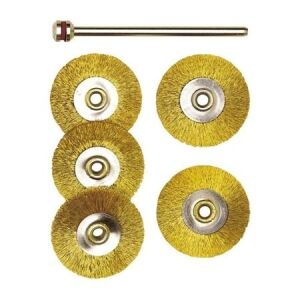 Proxxon 28962 Daire Tel Fırça Seti 22 mm 5 Adet