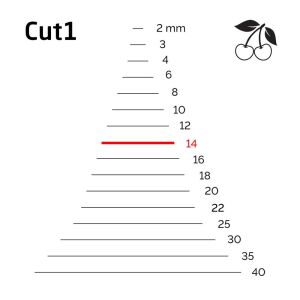 Kirschen 3101014 Düz Ağız Oyma Iskarpela Cut1 - 14mm
