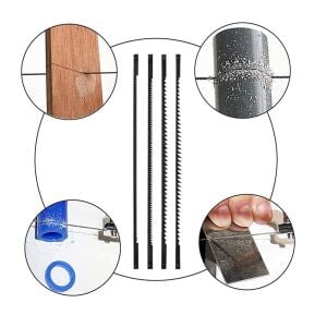 Rox 0353 Kauçuk Saplı Mini El Testeresi Seti 165 mm (6 Parça)