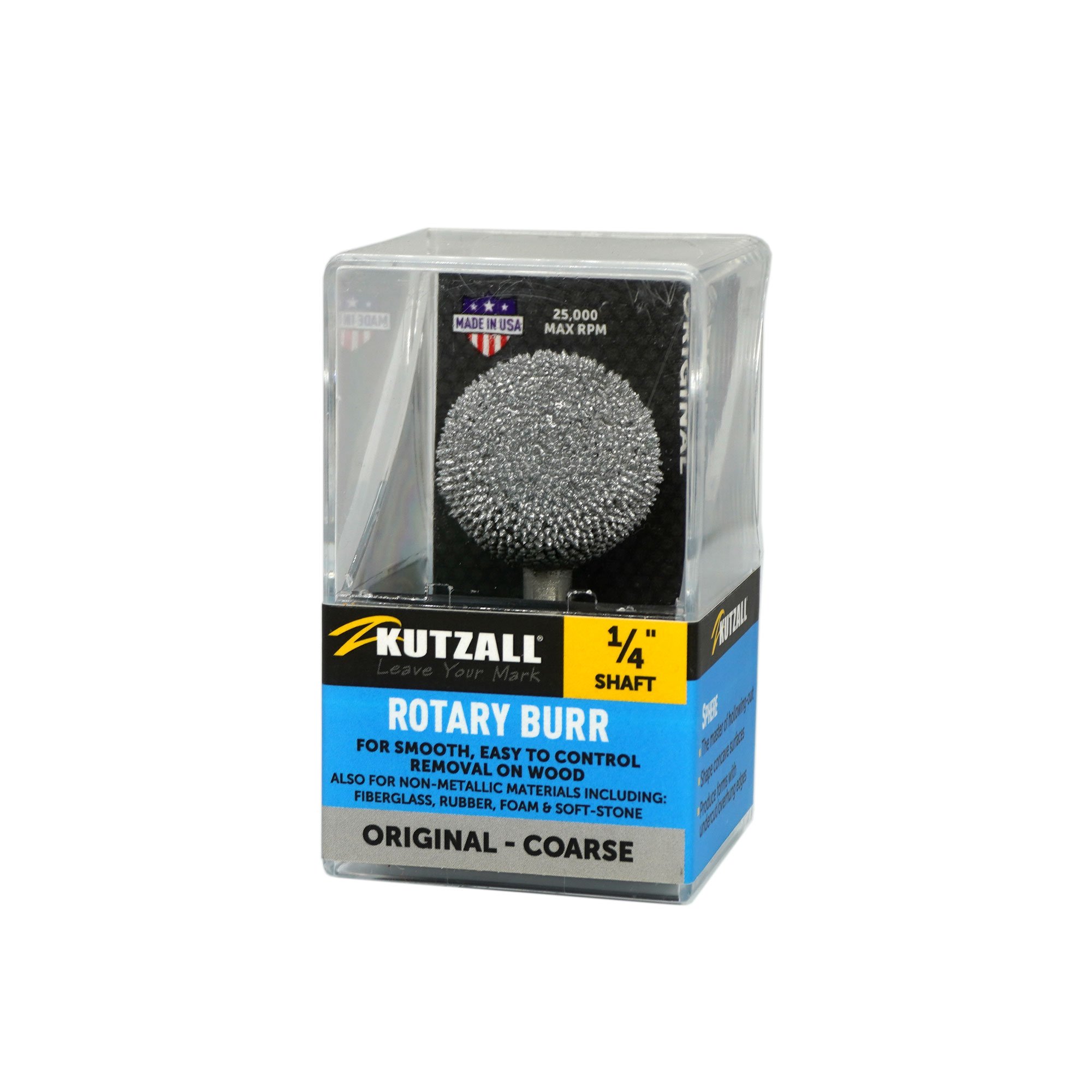 KUTZALL Original S-1 Yuvarlak Top Törpü Kalın Diş