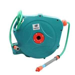 Hegi SX900020 Otomatik Geri Sarımlı Bahçe Makarası Seti 20 mt