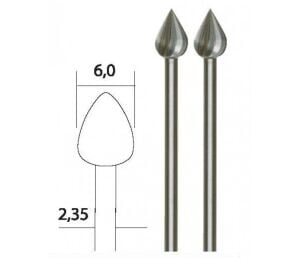 Proxxon 28724 Freze Uç Seti 2'li