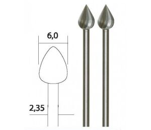 Proxxon 28724 Freze Uç Seti 2'li