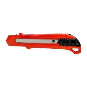 Master FM1003 Kırmızı Metal Gövde Falçata Maket Bıçağı 18 mm