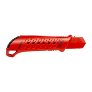Master FM1003 Kırmızı Metal Gövde Falçata Maket Bıçağı 18 mm