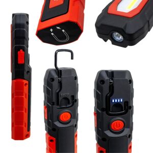 İzeltaş COB LED Şarjlı Orta Boy Çalışma Lambası 400 lm