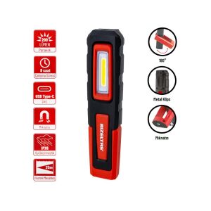 İzeltaş COB LED Şarjlı Küçük Boy Çalışma Lambası 200 lm