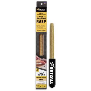 KUTZALL Original HR6170 Yarım Yuvarlak Karbür Kaplı Törpü İnce Diş 152 mm