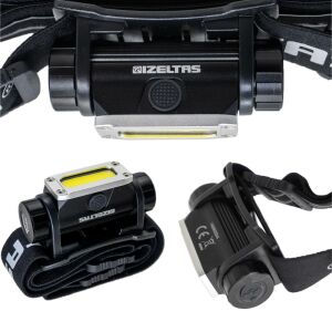 İzeltaş COB LED Şarjlı Alüminyum Gövde Kafa Feneri 450 lm