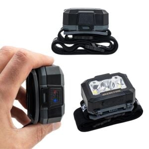 İzeltaş LED Şarjlı Hareket Sensörlü Kafa Feneri 400 lm