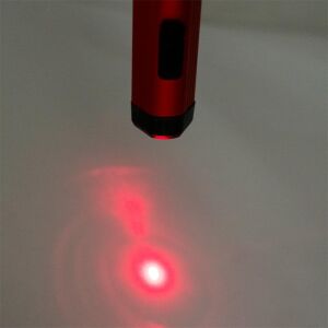 İzeltaş COB LED Şarjlı Lazer Pointer Kalem Tipi Fener 300 lm