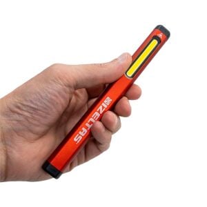 İzeltaş COB LED Şarjlı Lazer Pointer Kalem Tipi Fener 300 lm