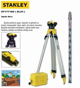 STANLEY Optik Nivo AL24 GVP Set 177160