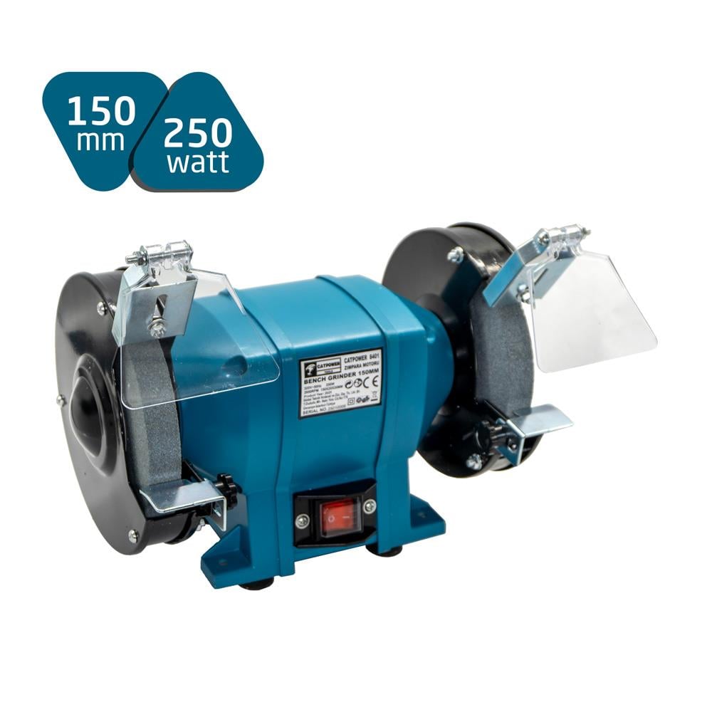 CatPower 8401 Tezgah Tipi Taşlama Makinesi 150mm 250Watt