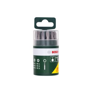 Bosch DIY 1/4'' 25 mm Bits Uç Vidalama Seti 10 Parça