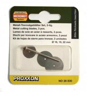 Proxxon 28830 Mil Çaplı Testere Seti 3'lü