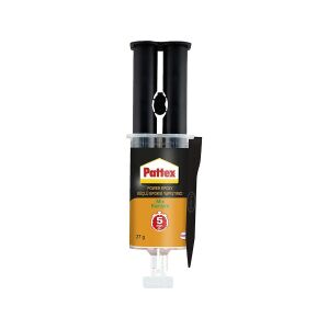 Pattex 1380802 Güçlü Epoksi Yapıştırıcı Mix Karışım Şeffaf 27 Gram