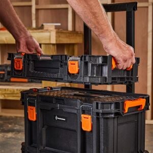 Keter Magnusson Tekerlekli 3 Katlı Organizerli Takım Çantası