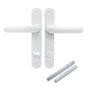 PVC Pimapen WC Tuvalet Kapı Kolu - Beyaz