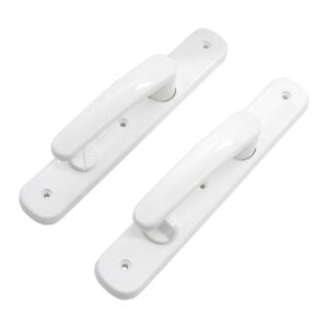 PVC Pimapen WC Tuvalet Kapı Kolu - Beyaz