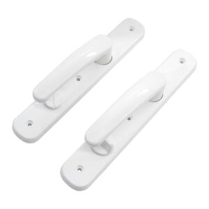 PVC Pimapen WC Tuvalet Kapı Kolu - Beyaz