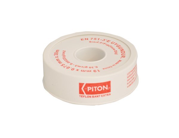 PITON Teflon Bant Geniş 19 mm x 30 mt