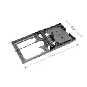Yaylı Metal Fare Kapanı 175x85 mm