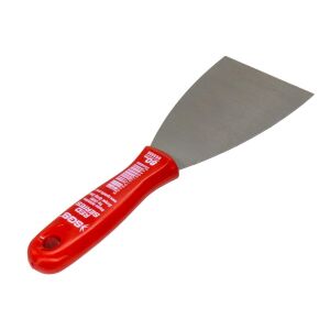 SGS 686 Red Serisi Plastik Saplı Yay Çeliği Boyacı Ispatula 80 mm