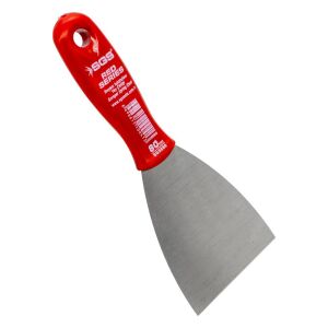 SGS 686 Red Serisi Plastik Saplı Yay Çeliği Boyacı Ispatula 80 mm
