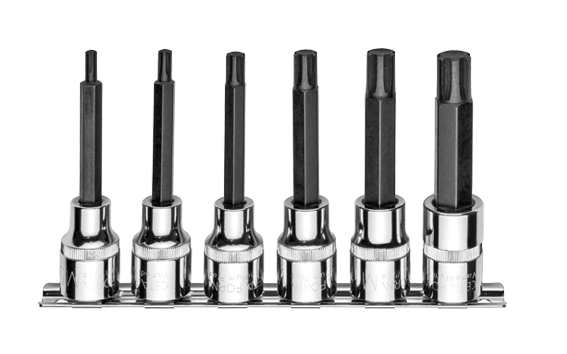 CETA FORM 1/2'' Rıbe Uçlu Lokma Takımı Uzun Tip 6 Parça