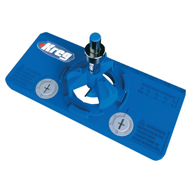 KREG KHI-HINGE Concealed Hinge Jig, Tas Menteşe Açma Klavuzu