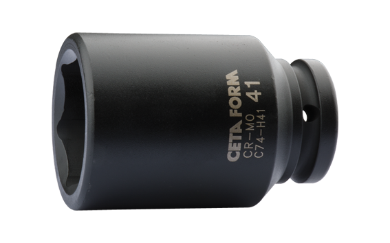 CETA FORM C74-H41 3/4'' 6 Köşe Derin Havalı Lokma Anahtar 41 mm