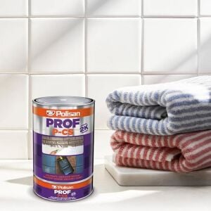 Polisan Prof P-CS 2K Solventli Seramik Boyası 3 Kg - Beyaz