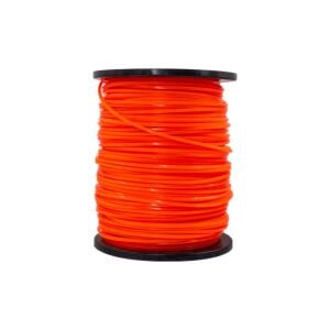 Motorlu Tırpan Misinası 3.3 mm Kare Rulo 200 mt (Diken, Ot, Çimen Kesme)