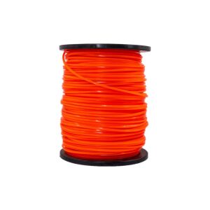 Motorlu Tırpan Misinası 3.3 mm Kare Rulo 200 mt (Diken, Ot, Çimen Kesme)