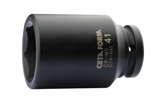 CETA FORM C74-H30 3/4'' 6 Köşe Derin Havalı Lokma Anahtar 30 mm