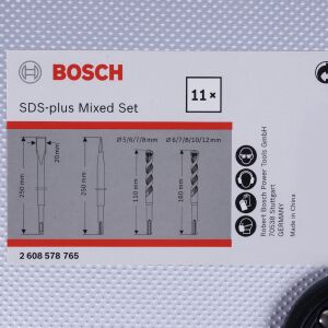 Bosch 2608578765 Beton Matkap Ucu Keski Seti 11 Parça Çantalı
