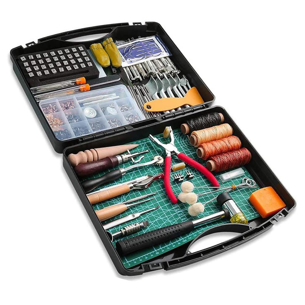 Troy 90018 Deri İşleme Alet Seti 273 Parça