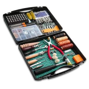 Troy 90018 Deri İşleme Alet Seti 273 Parça